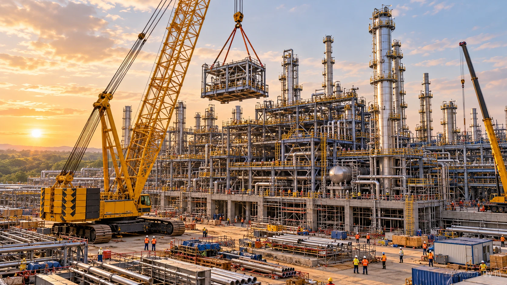 Construction & Projects — illustrative imagery